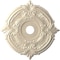 Ekena Millwork Attica PVC Medallion (Canopies up to 7 3/4"), 22"OD x 3 1/2"ID x 1"P, Universal Metallic Pearl Mist CMP22ATEPE - alternate 1